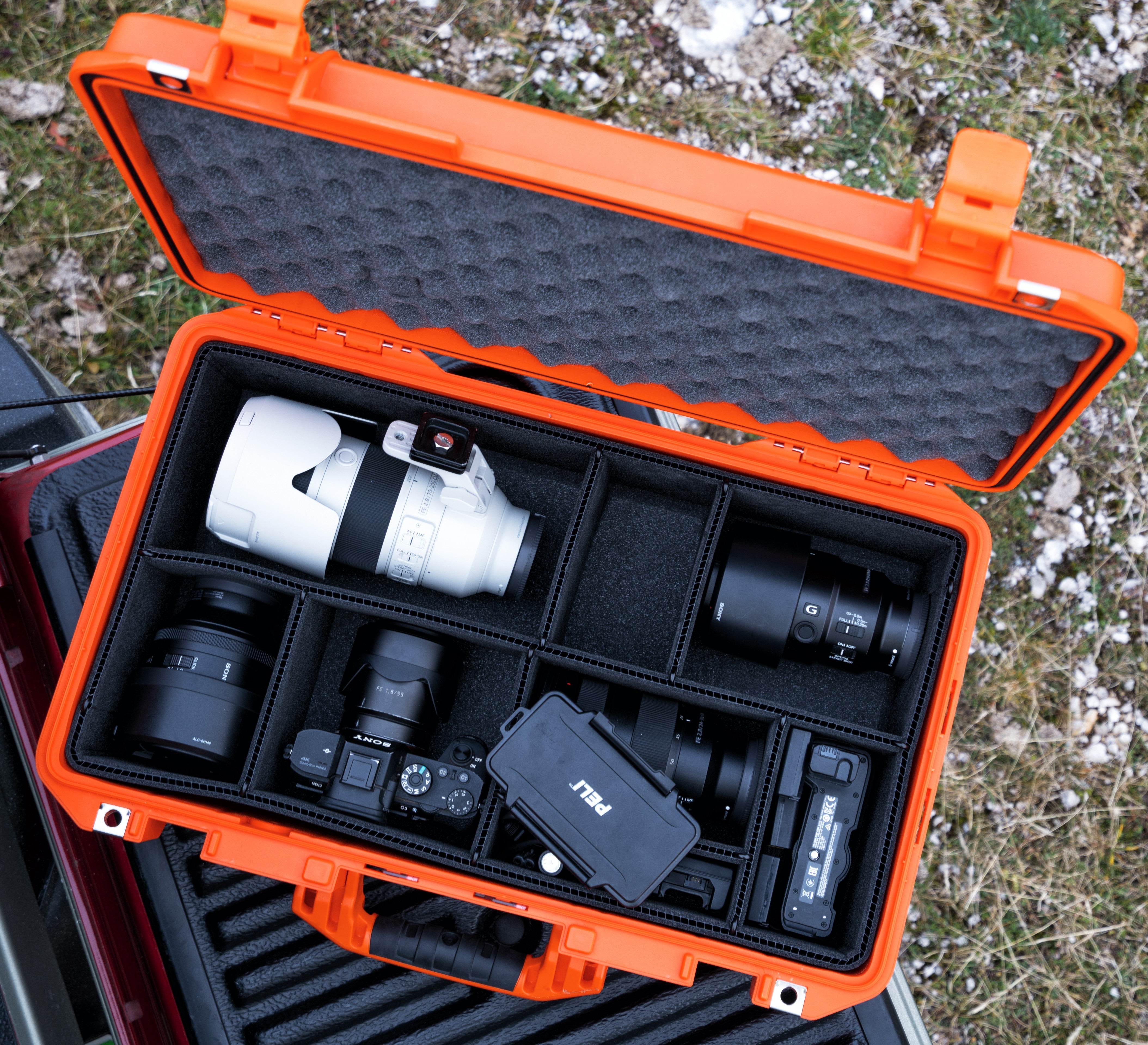 Peli™ TrekPak skillerumssystem